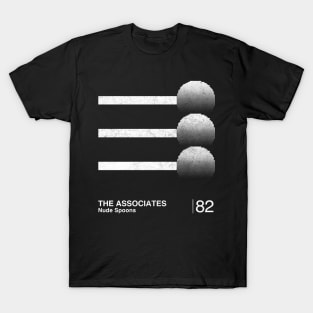 The Associates / Minimalist Graphic Design Fan Artwork T-Shirt